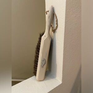 Vintage Utility Brush. Painted with added Mold. Can Lay or Hang for Decorative.
